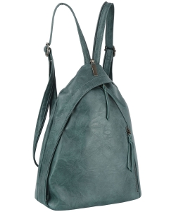 Fashion Convertible Backpack Sling Bag JNM-0111 DARK BLUE